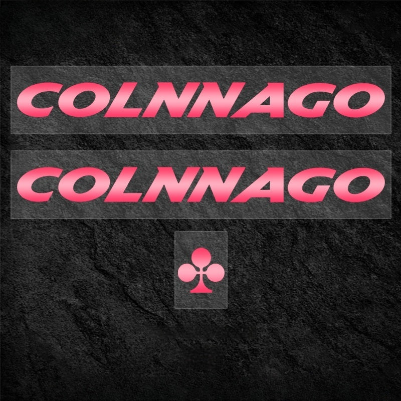 Colnago V5RS Logo Decal Set (2× Downtube + 1× Headtube)｜Custom Frame Color Change Stickers｜35+ Colors