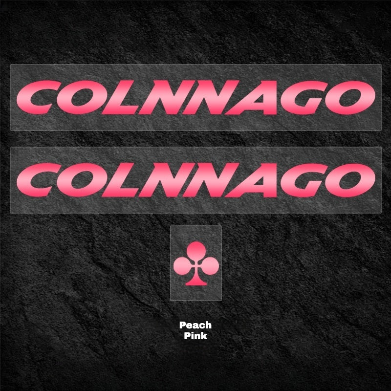 Colnago Y1RS Down Tube Logo Color Decal｜Waterproof & UV Resistant｜Custom Options Available