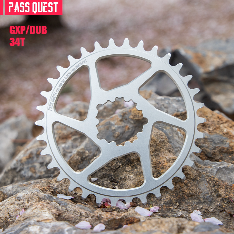 PASS QUEST Dirt Jump Single-Speed Chainring | 104BCD / SRAM 3-Bolt Direct Mount