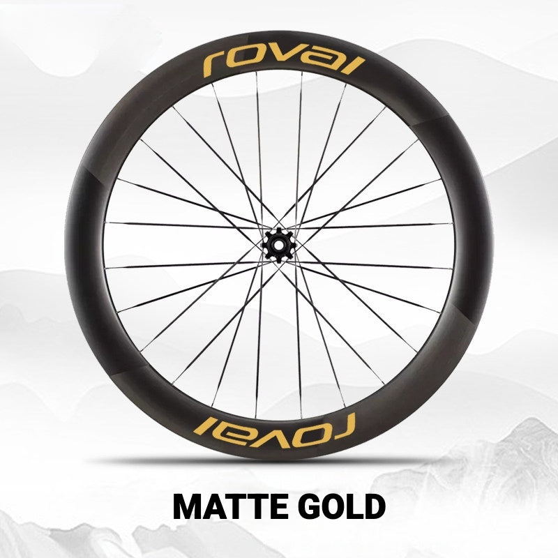 Specialized Roval Sprint CLX Wheel Decals | Custom Logo Color Change Overlay Stickers
