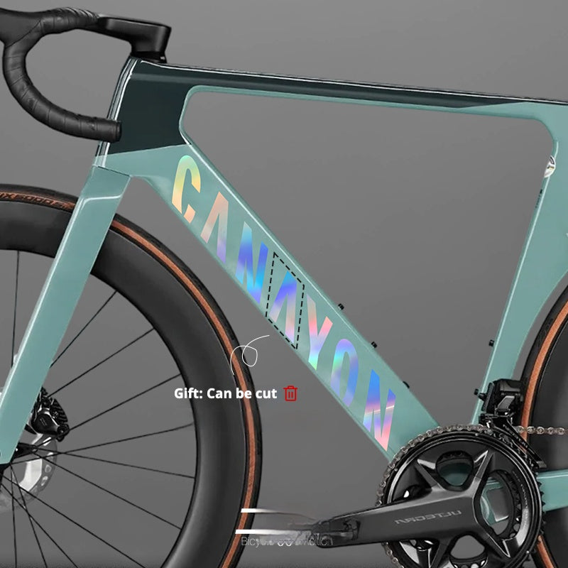 Canyon Aeroad CF SLX 8 Logo Color Change Decal Kit | Waterproof Removable Stickers | 19 Custom Colors