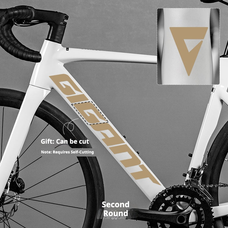 Custom Logo Decal Wraps for 2025 Giant TCR 10th Gen Road Bike | Color Change & Styling