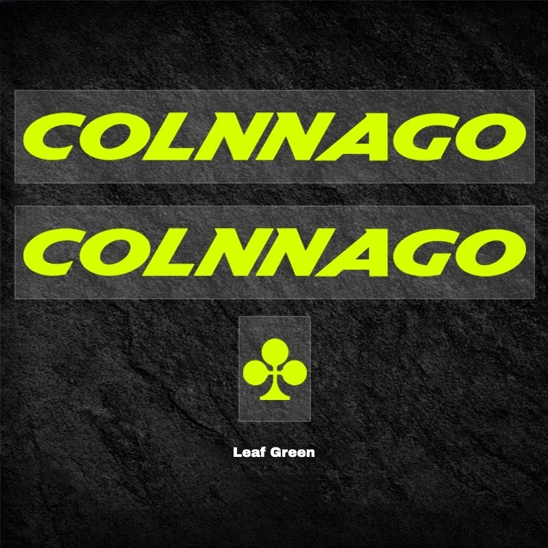 Colnago Y1RS Down Tube Logo Color Decal｜Waterproof & UV Resistant｜Custom Options Available