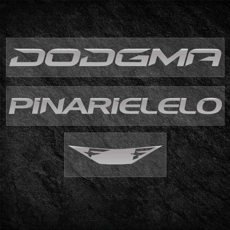 PINARELLO DOGMA F 2025/2026 Frame Logo Cover Decal Kit | 430–575mm | OEM Logo Overlay Stickers | Waterproof Vinyl Bike Frame Decals