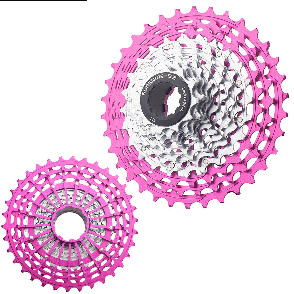 SUNSHINE Road Bike 11 / 12 Speed SLR Ultralight Color Cassette 11-36T HG Freehub 7075 Alloy