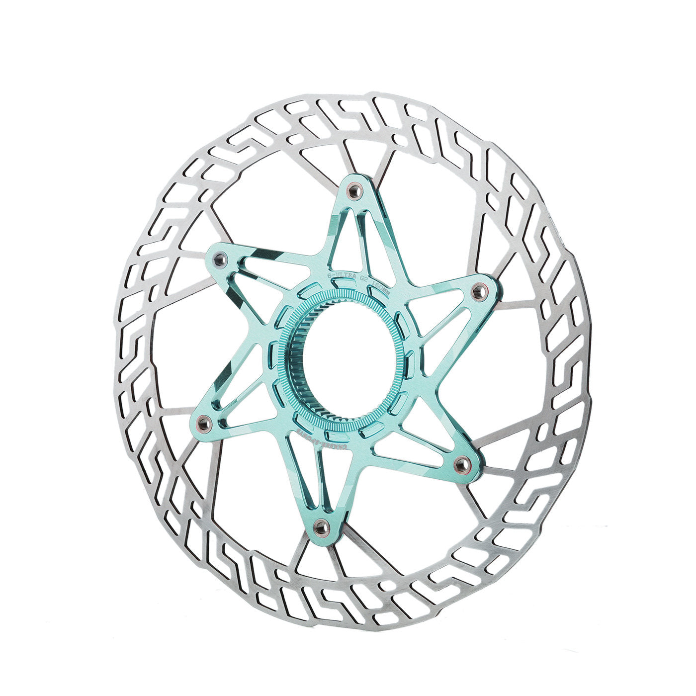 Chaser G2 Ultra-Light Center Lock Disc Brake Rotor  140/160mm | 7075 CNC + SUS420 | Titanium Rivets Upgrade