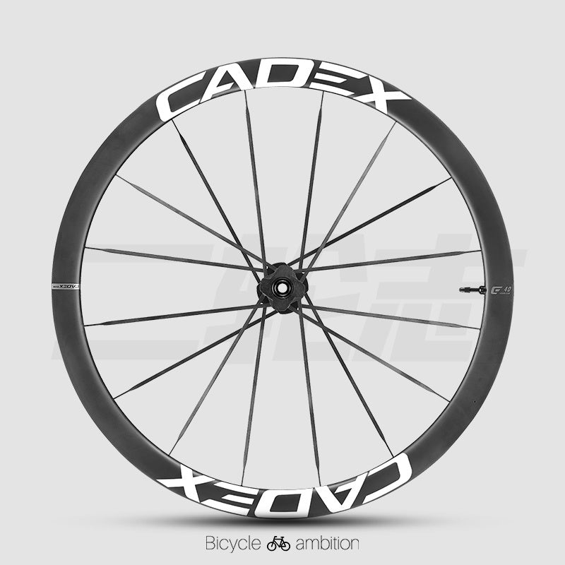 CADEX 50 Ultra Wheel Rim Decals Stickers | Road Bike Carbon Wheelset Color Change Vinyl, Waterproof UV Resistant, Multi-Color Options