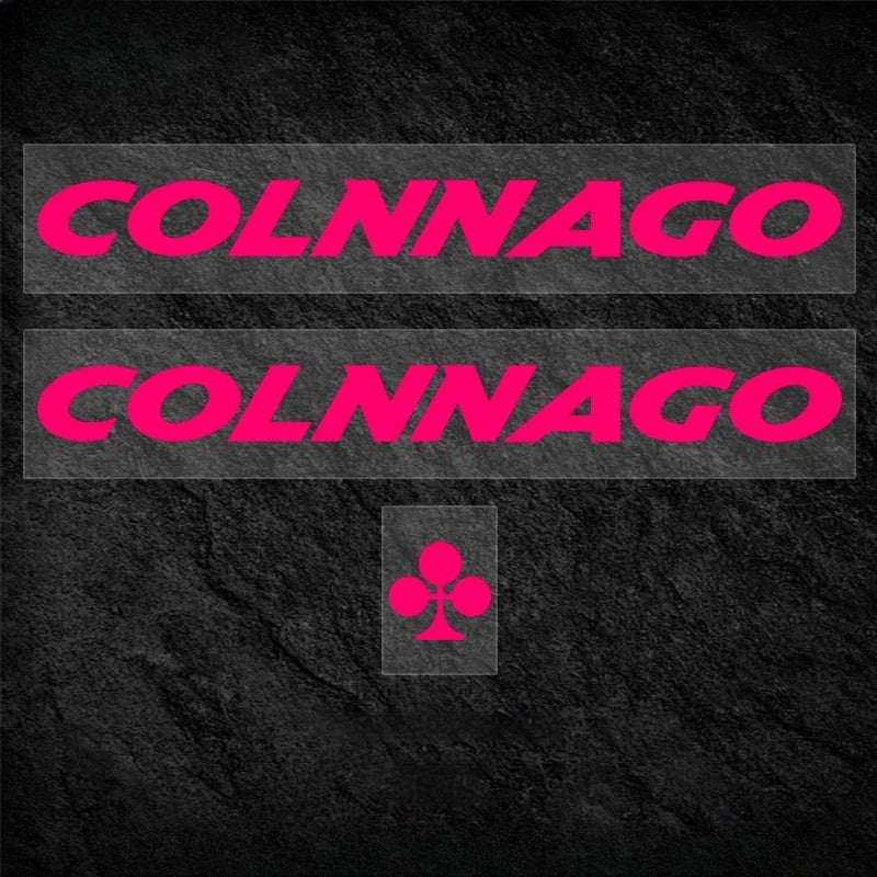 Colnago V5RS Logo Decal Set (2× Downtube + 1× Headtube)｜Custom Frame Color Change Stickers｜35+ Colors