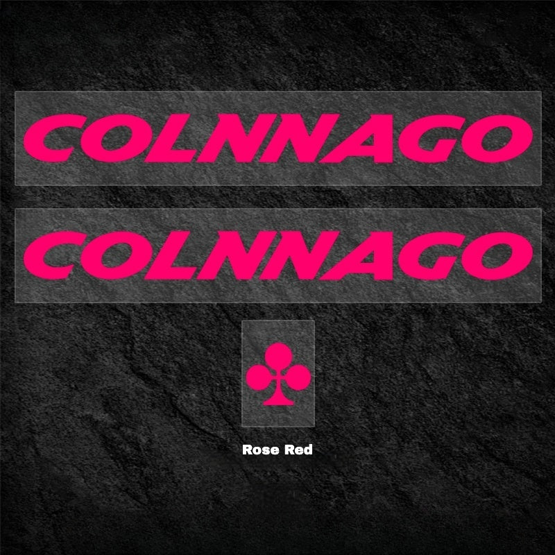Colnago Y1RS Down Tube Logo Color Decal｜Waterproof & UV Resistant｜Custom Options Available