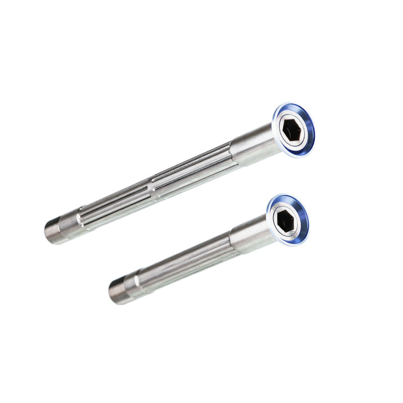 Chaser Ultralight Titanium Thru Axle Set | For SEKA Spear & Exceed Road Bikes (34g)