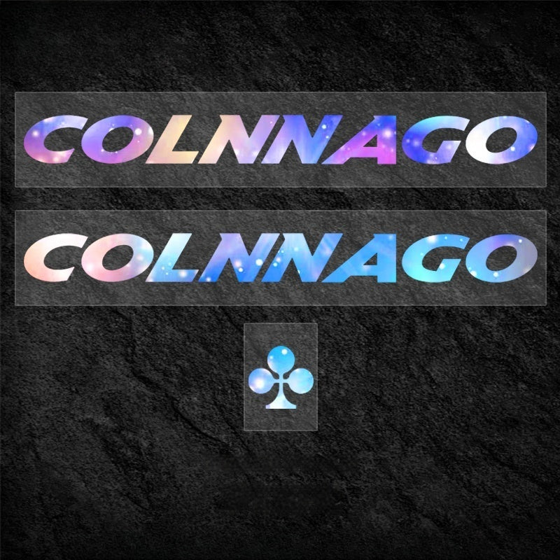 Colnago V5RS Logo Decal Set (2× Downtube + 1× Headtube)｜Custom Frame Color Change Stickers｜35+ Colors