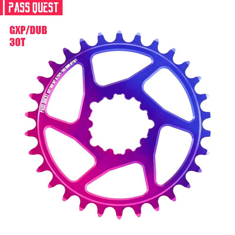 PASS QUEST Dirt Jump Single-Speed Chainring | 104BCD / SRAM 3-Bolt Direct Mount