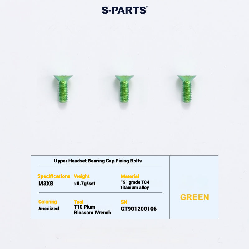 Cervélo S5 Titanium Bolt Kit – Full Frame Lightweight Upgrade Set | CNC TC4 Ti Bolts for Cervélo S5