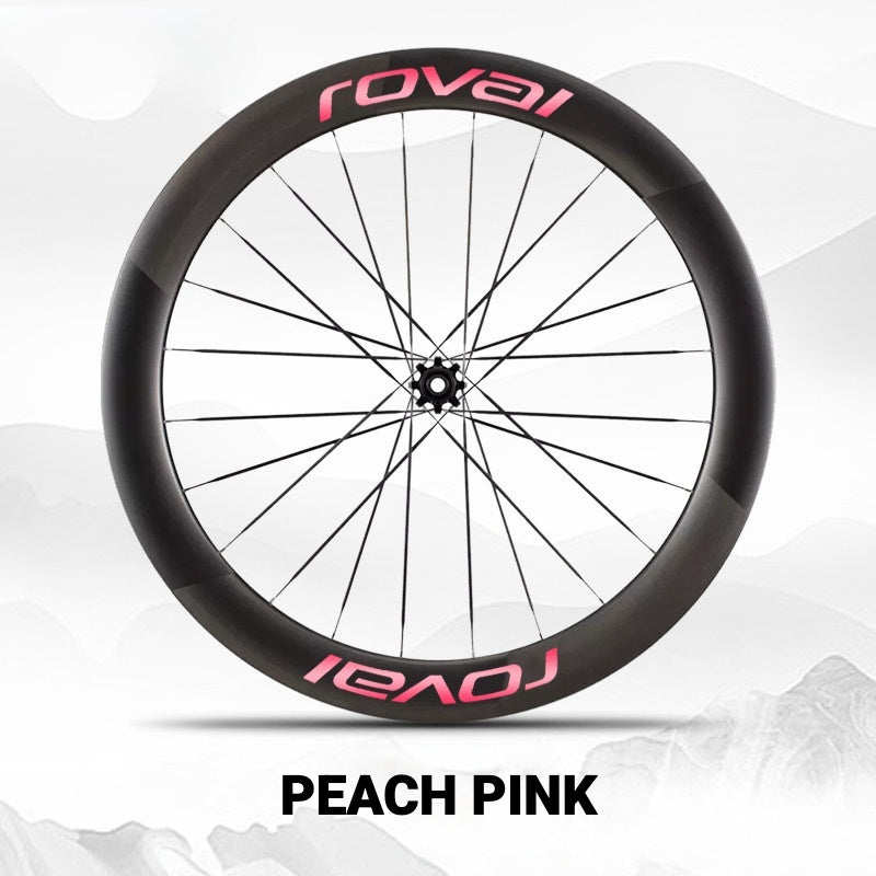 Specialized Roval Sprint CLX Wheel Decals | Custom Logo Color Change Overlay Stickers