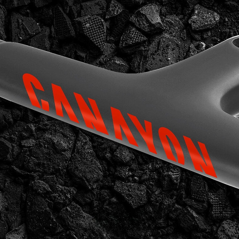 Road Bike Frame Decal Kit | Down Tube Decals ×2 + Integrated Handlebar Decal | Compatible with Canyon Aeroad CFR / CF SLX / CF SLX 8