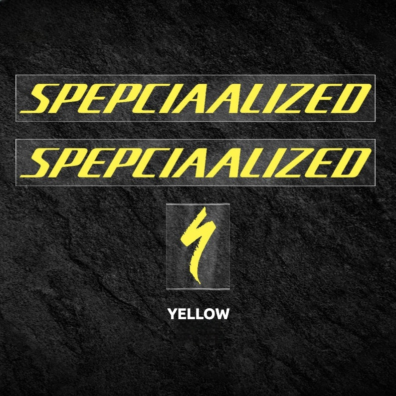 Specialized Tarmac SL7 Frame Logo Cover Decal Sticker | Waterproof Custom Road Bike Frame Decal