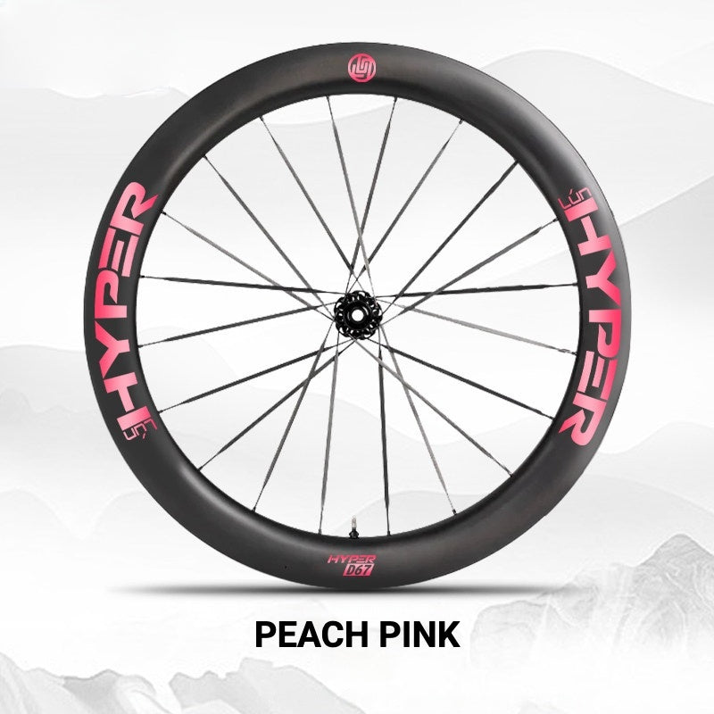 Infinity Logo Decals for Lún HYPER 3 D67 Gen 3 Wheelset | Waterproof Rim Overlay Stickers（Complete Decal Set for Two Wheels + Spare Decals Included）