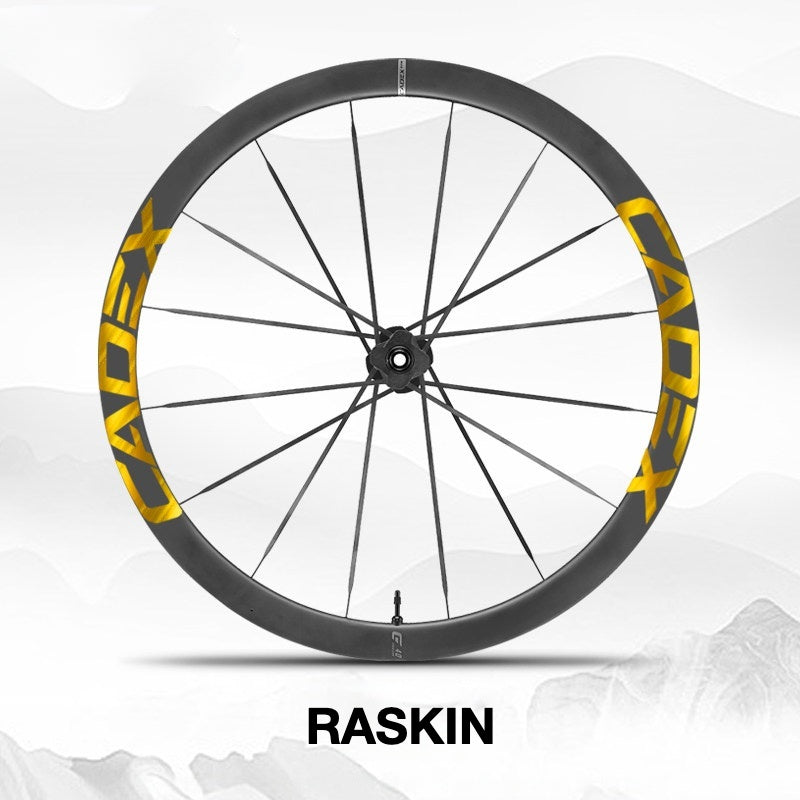 Cadex MAX 40 Wheel Decal Sticker Kit – Logo Cover & Color Customization