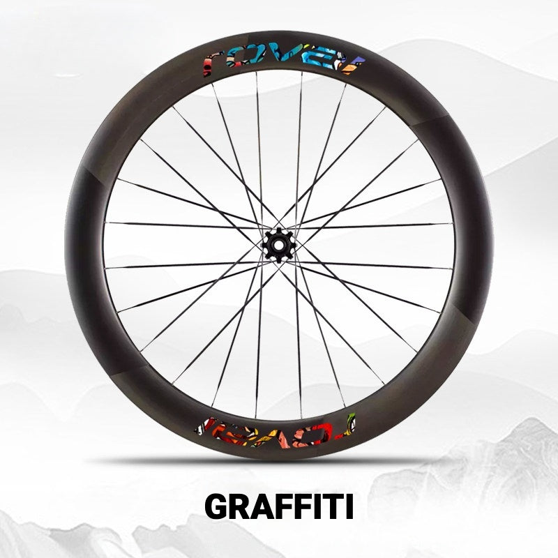Specialized Roval Sprint CLX Wheel Decals | Custom Logo Color Change Overlay Stickers