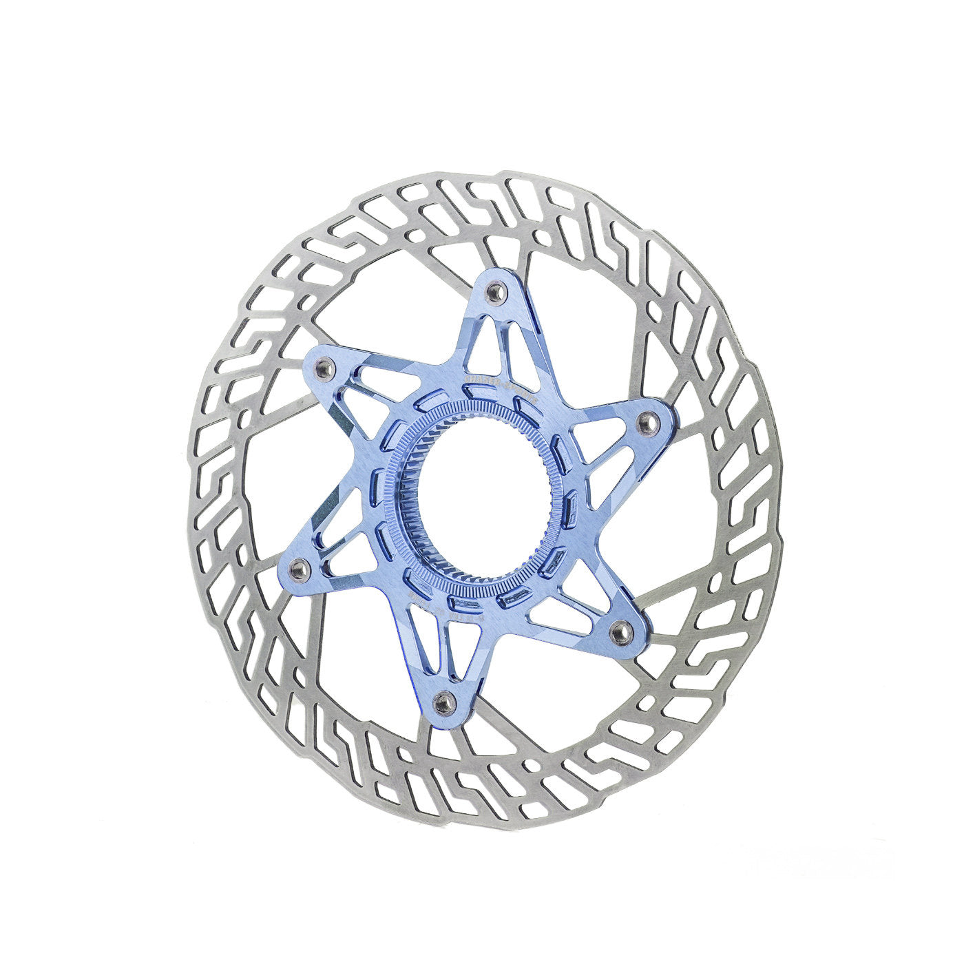 Chaser G2 Ultra-Light Center Lock Disc Brake Rotor  140/160mm | 7075 CNC + SUS420 | Titanium Rivets Upgrade