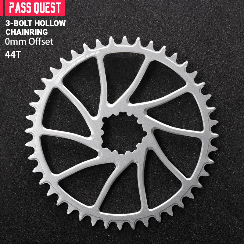 PASS QUEST SRAM 3-Bolt Direct-Mount Narrow-Wide Chainring | GXP DUB XX1 GX NX | 0mm Offset