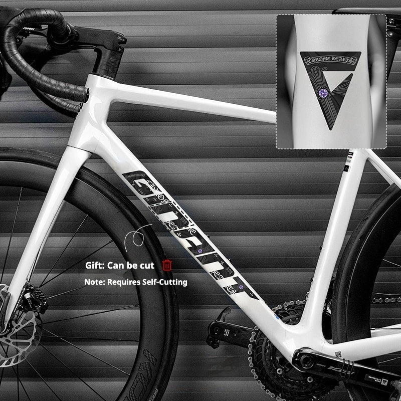 Custom Logo Decal Wraps for 2025 Giant TCR 10th Gen Road Bike | Color Change & Styling