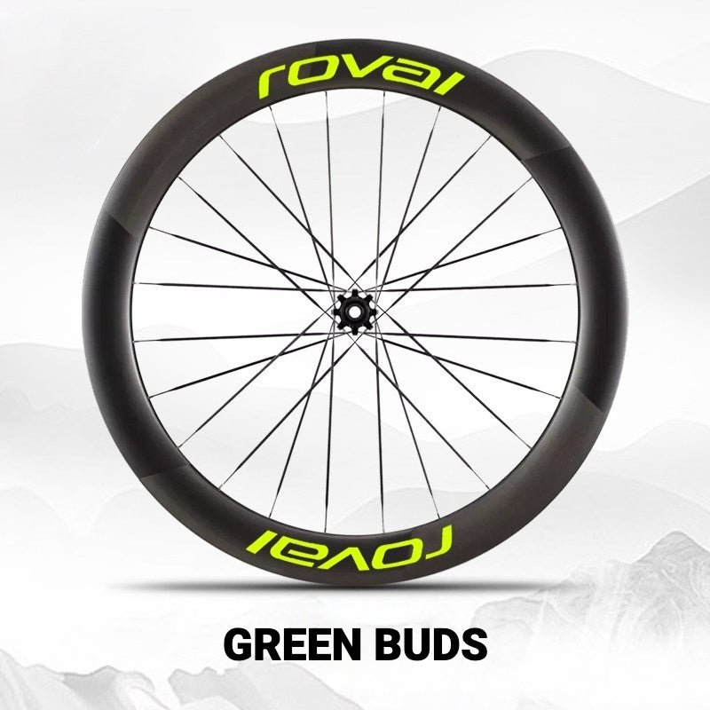 Specialized Roval Sprint CLX Wheel Decals | Custom Logo Color Change Overlay Stickers