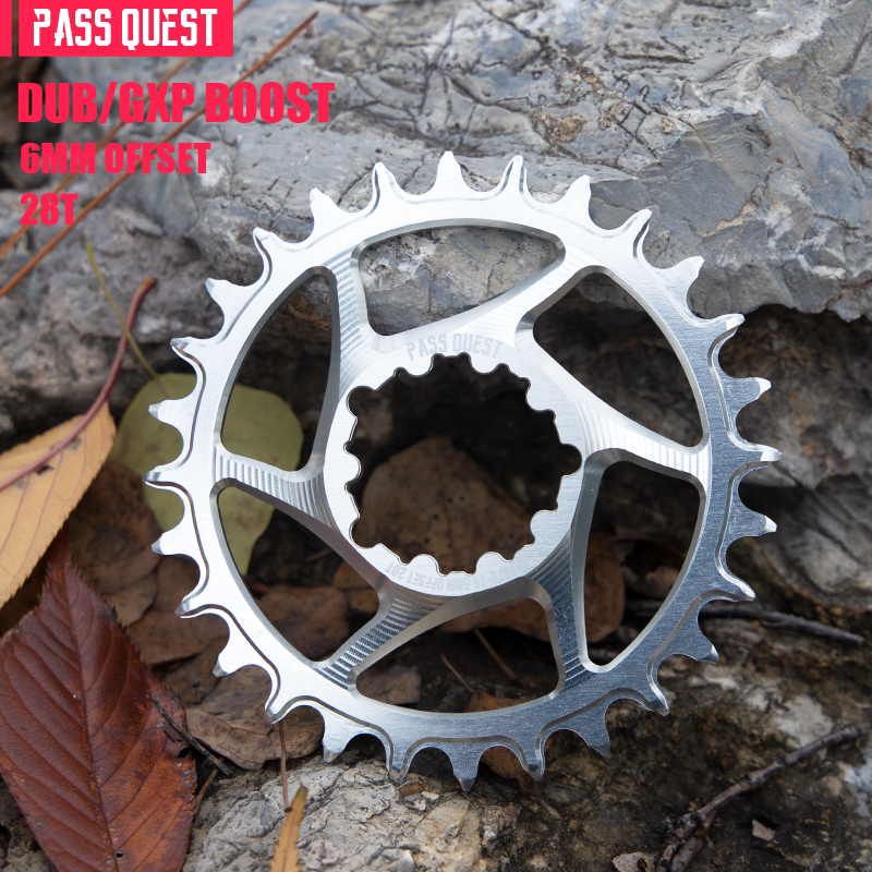 PASS QUEST SRAM 3-Bolt Direct-Mount Narrow-Wide Chainring | GXP DUB | 3mm / 6mm Offset