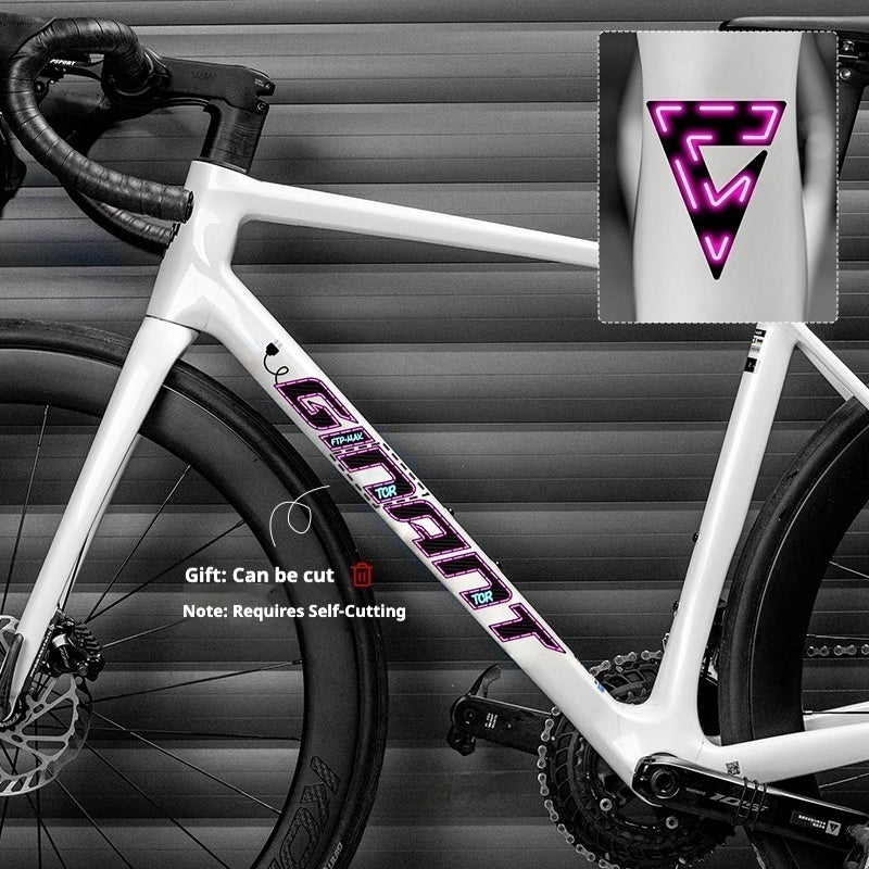 Custom Logo Decal Wraps for 2025 Giant TCR 10th Gen Road Bike | Color Change & Styling