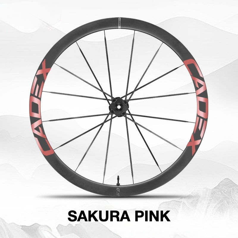 Cadex MAX 40 Wheel Decal Sticker Kit – Logo Cover & Color Customization