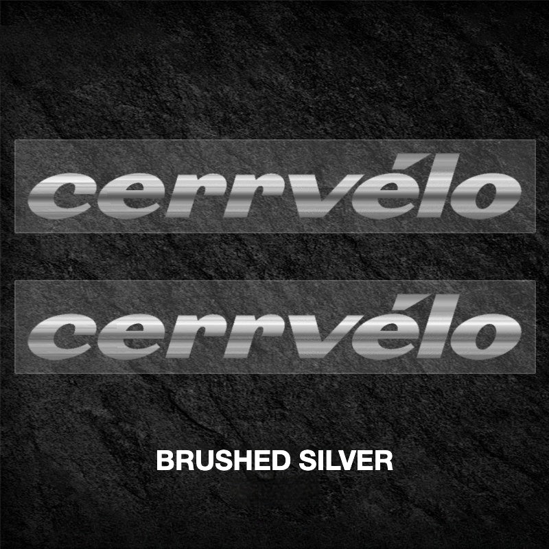 Custom OEM Logo Decals for 2026 Cervélo S5 Road Bike Frame | Waterproof Overlay Stickers