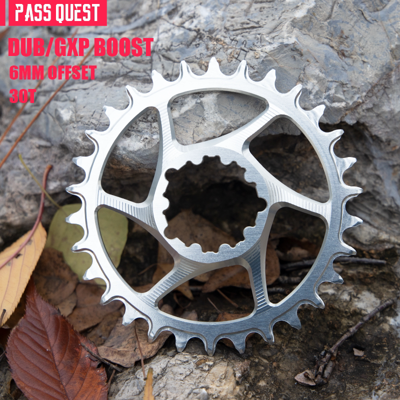 PASS QUEST SRAM 3-Bolt Direct-Mount Narrow-Wide Chainring | GXP DUB | 3mm / 6mm Offset