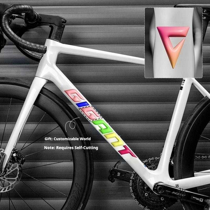 Custom Logo Decal Wraps for 2025 Giant TCR 10th Gen Road Bike | Color Change & Styling