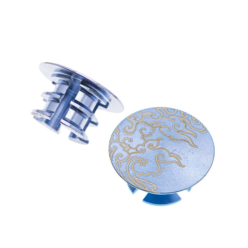 Ultra-Light CNC Aluminum Titanium Handlebar Bar End Plugs | 4.2g Road MTB Folding Bike Compatible