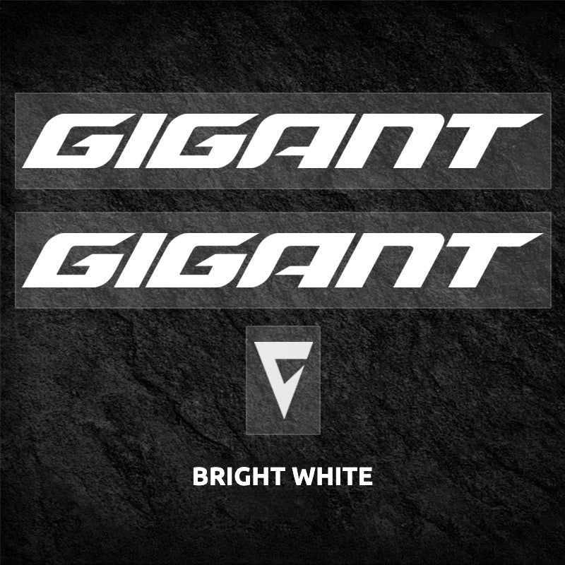 2025 Giant TCR Advanced Gen 10 Frame Logo Decals | Custom Waterproof OEM Overlay Stickers