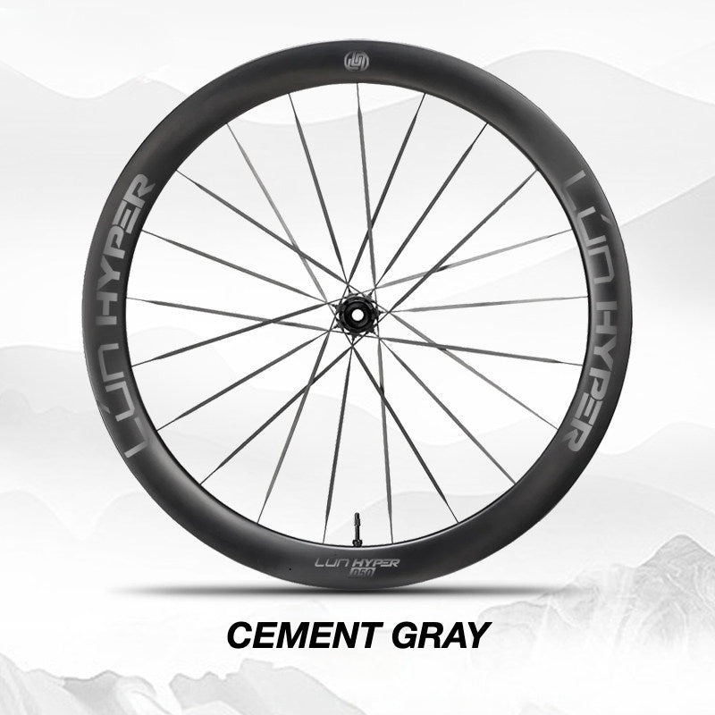 Infinity Logo Decals for Lún HYPER 5 D50 Gen 5 Wheelset | Waterproof Rim Overlay Stickers（Complete Decal Set for Two Wheels + Spare Decals Included）