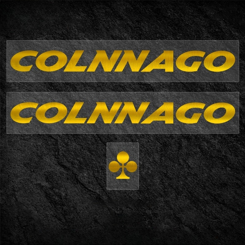 Colnago V5RS Logo Decal Set (2× Downtube + 1× Headtube)｜Custom Frame Color Change Stickers｜35+ Colors