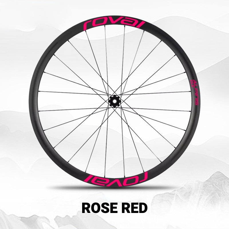 Roval Alpinist Carbon Wheel Decals | Custom Logo Color Change Stickers for Specialized Wheels