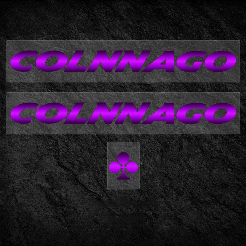 Colnago V5RS Logo Decal Set (2× Downtube + 1× Headtube)｜Custom Frame Color Change Stickers｜35+ Colors