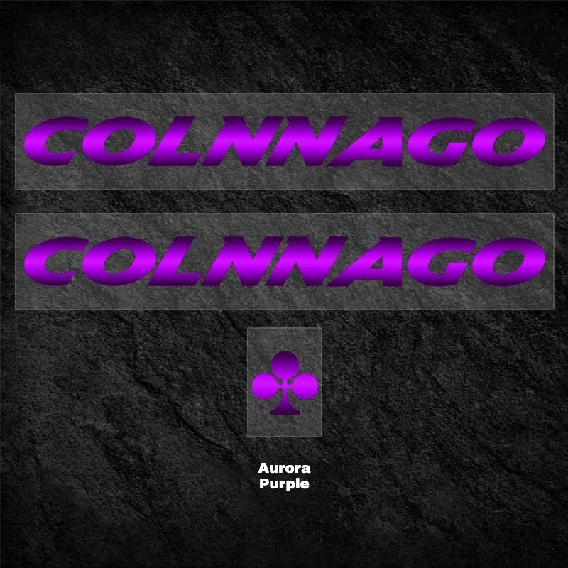 Colnago Y1RS Down Tube Logo Color Decal｜Waterproof & UV Resistant｜Custom Options Available