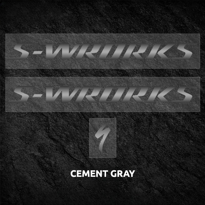 Specialized S-Works Tarmac SL8 Frame Logo Cover Decal Sticker | Waterproof Custom Road Bike Frame Decal