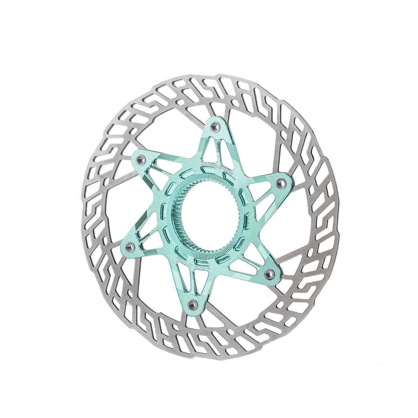 Chaser G2 Ultra-Light Center Lock Disc Brake Rotor  140/160mm | 7075 CNC + SUS420 | Titanium Rivets Upgrade