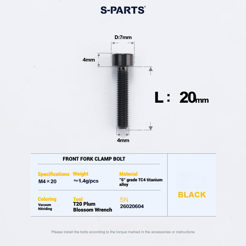 Cervélo S5 Titanium Bolt Kit – Full Frame Lightweight Upgrade Set | CNC TC4 Ti Bolts for Cervélo S5