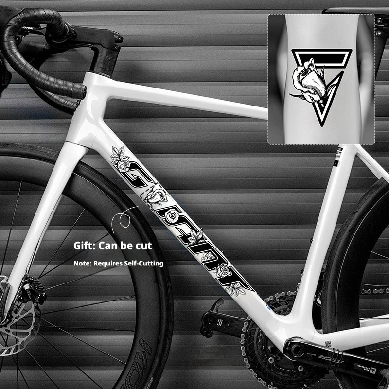 Custom Logo Decal Wraps for 2025 Giant TCR 10th Gen Road Bike | Color Change & Styling