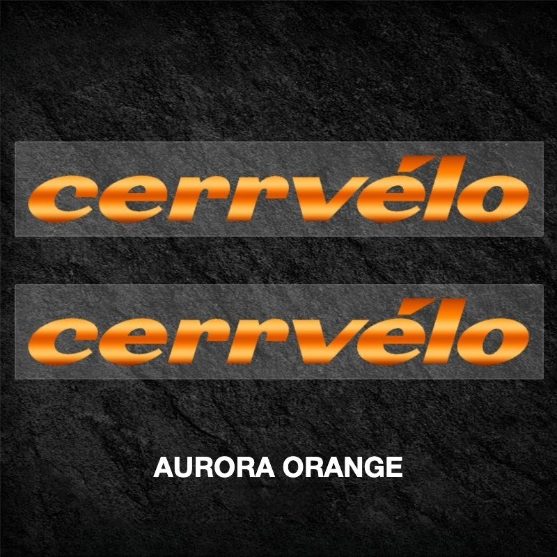 Custom OEM Logo Decals for 2026 Cervélo S5 Road Bike Frame | Waterproof Overlay Stickers