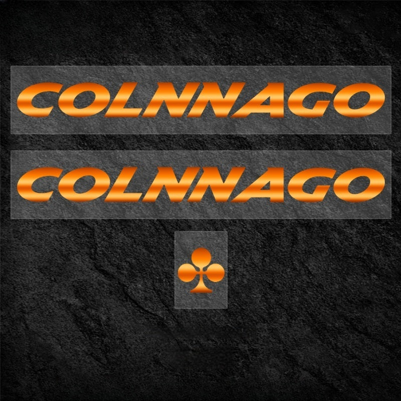 Colnago V5RS Logo Decal Set (2× Downtube + 1× Headtube)｜Custom Frame Color Change Stickers｜35+ Colors