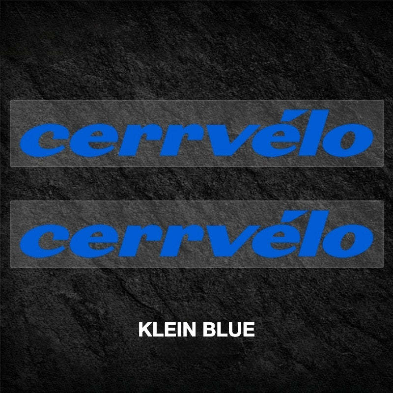 Custom OEM Logo Decals for 2026 Cervélo S5 Road Bike Frame | Waterproof Overlay Stickers