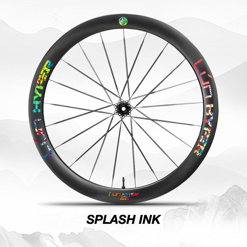 Infinity Logo Decals for Lún HYPER 5 D50 Gen 5 Wheelset | Waterproof Rim Overlay Stickers（Complete Decal Set for Two Wheels + Spare Decals Included）