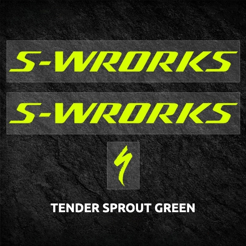S-Works Prevail 3 Helmet Decal Sticker Kit for Specialized Quick-Step Team Logo Color Change