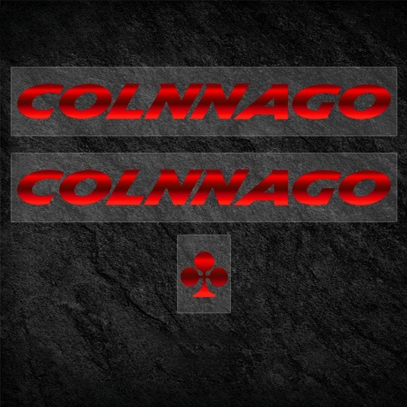Colnago V5RS Logo Decal Set (2× Downtube + 1× Headtube)｜Custom Frame Color Change Stickers｜35+ Colors